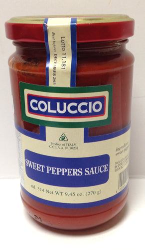Coluccio Sweet Peppers Sauce 9.45 oz