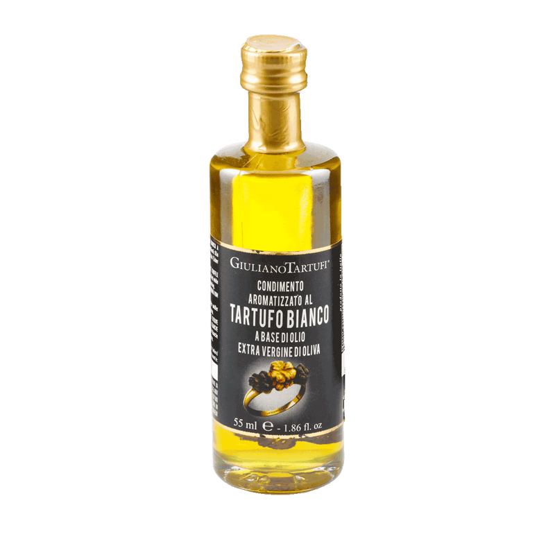 Giuliano Tartufi White Truffle Oil With Pieces, 3.40 fl oz | 100 ML