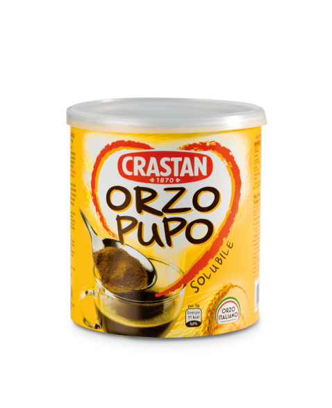 Crastan Orzo Pupo  INSTANT BARLEY COFFEE, 120g Tin