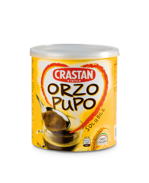 Crastan Orzo Pupo INSTANT BARLEY COFFEE, 120g Tin — Piccolo's Gastronomia  Italiana