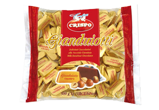Crispo Milk Gianduiotti, 500g