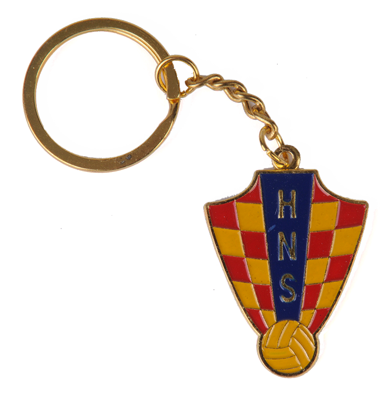 Croatia Soccer Team Keychain