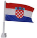 Croatia Car Window Flag