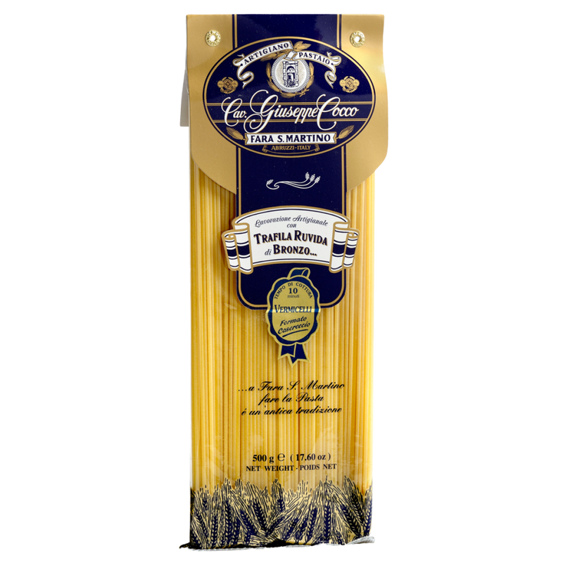 Giuseppe Cocco Vermicelli, #A40, 17.6 oz - 500g