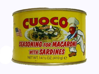 Cuoco Seasoning for Marcaroni with Sardines 410g
