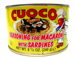 Cuoco Seasoning for Marcaroni with Sardines 240g