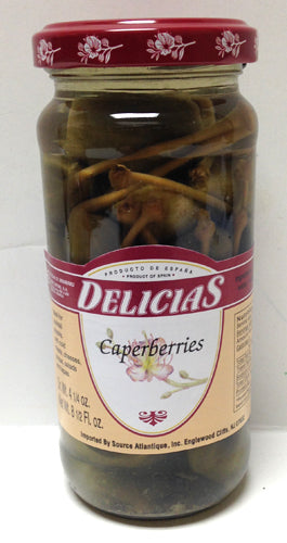 Delicias Caperberries, 4 1/4 oz