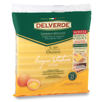 Delverde Instant Egg Lasagna Ondine #109