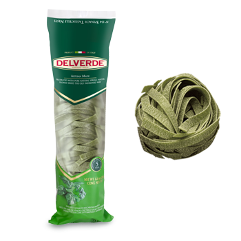 Delverde SPINACH TAGLIATELLE NESTS 134