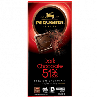 Perugina Dark Chocolate 51% Cacao, 3.5 oz