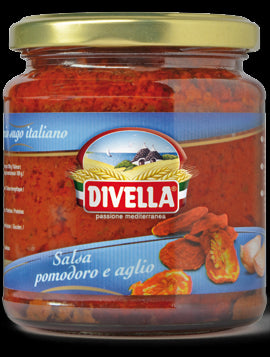 Divella Salsa pomodoro e aglio 280g Jar