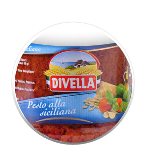 Divella Pesto alla siciliana, 190g Jar