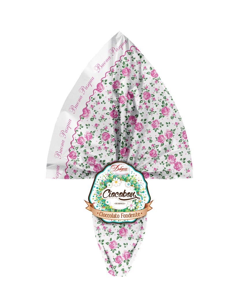 Dolgam Dark Chocolate Egg, Made in Italy, R550F, 19.4 oz | 550g