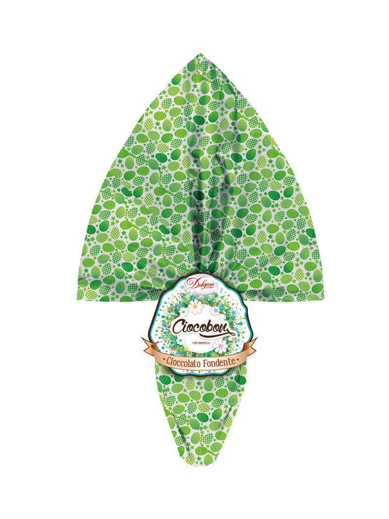 Dolgam Milk Chocolate Egg, Made in Italy, R550L, 19.4 oz | 550g