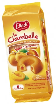 Elledi Le Ciambelle Albicocca  240 g (6 x 40 g)