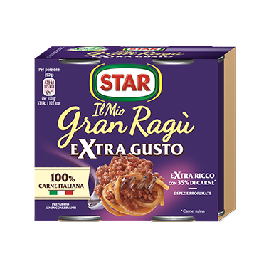 Star GranRagù Extra Gusto, 2 x 180g