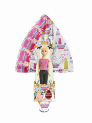 Dolgam Fashion Girls, Milk Chocolate Egg, Made in Italy, Fash300, 10 oz | 300g