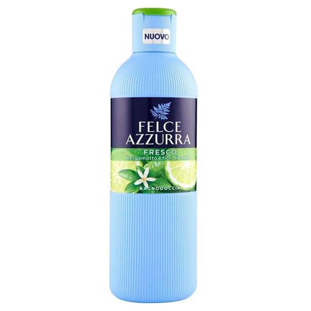 FELCE　AZZURRRA Felce Azzurra Body Wash Fresco Bergamot & Jasmine, 22 oz | 650 ml