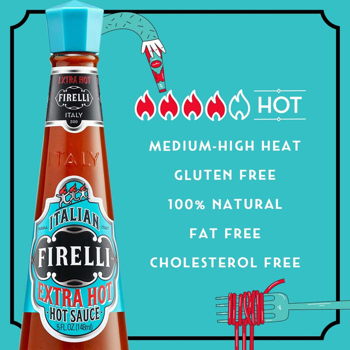 Casa Firelli Extra Hot Sauce,  5 oz | 148 mL