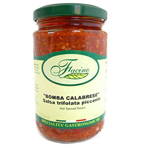 Facino Bomba Calabrese, Hot Spread Sauce, 10.23 oz
