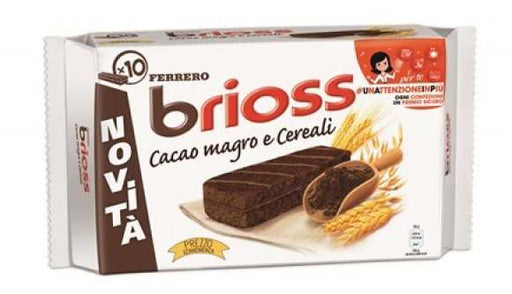 Ferrero Brioss Cacao Magro e Cereali, 10pk