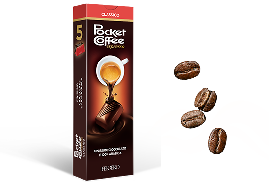 Ferrero Pocket Coffee Espresso, 5 piece 62.5g — Piccolo's
