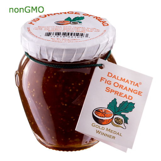 Dalmatia Fig ORANGE Spread, 8.5 oz Jar