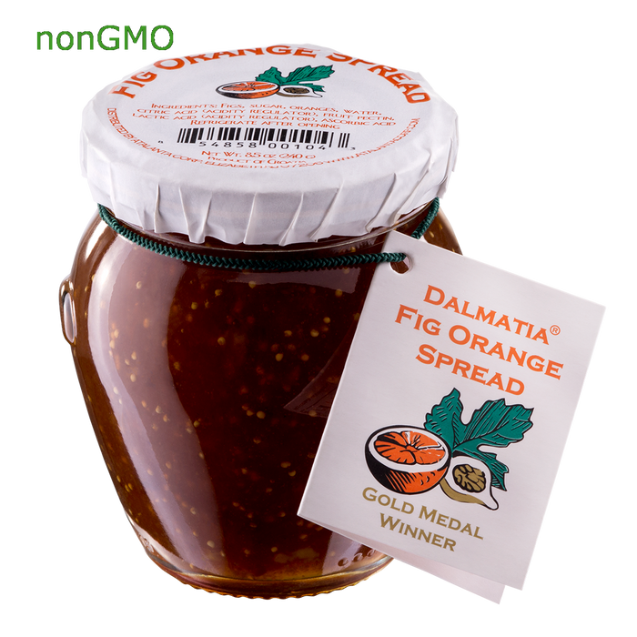 Dalmatia Fig ORANGE Spread, 8.5 oz Jar