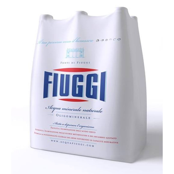 Fiuggi Natural Spring Mineral Water 1 Liter Bottle