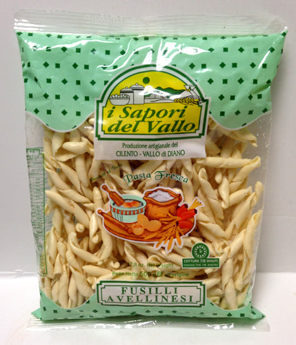 i Sapori del Vallo Fusilli Avellinesi Fresh Pasta, 500g