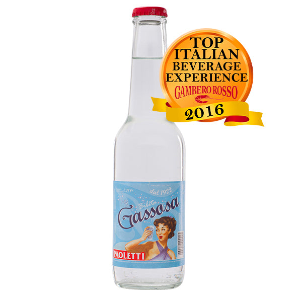 Paoletti Gassosa, Soft Drink, Made in Italy, 8.4 fl oz | 260 mL