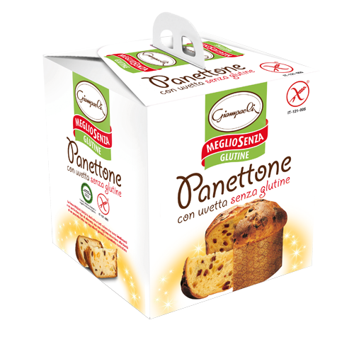 Giampaoli Gluten Free Panettone with Raisins, 350g