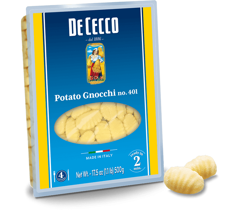 De Cecco Potato Gnocchi, #401, 17.5 oz | 500g