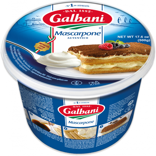 Galbani Mascarpone Imported Italian, 17.6 oz