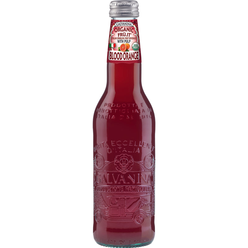 Galvanina Organic Blood Orange Soda, 12 fl oz (355 mL)