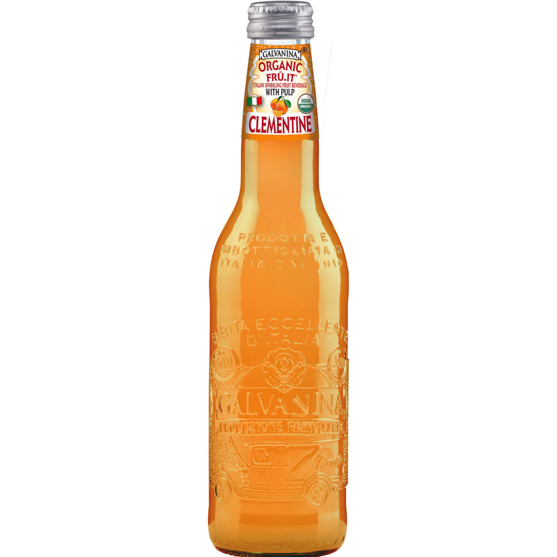 Galvanina Organic Clementine Soda with Pulp, 12 fl oz (355 mL)