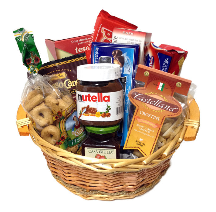 Italian Snack Gift Basket Perfect for Offices