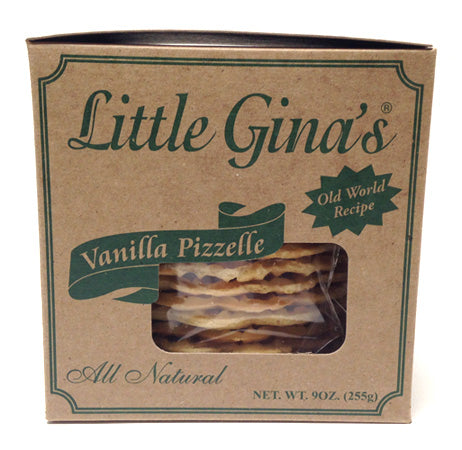 Little Gina's Vanila Pizzelle, 255g