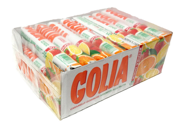 Golia Assortite Alla Frutta Caramelle Gommose Case 24 x 33g — Piccolo's  Gastronomia Italiana