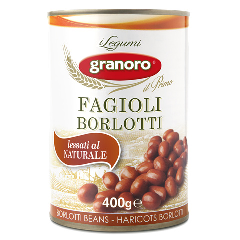 Granoro Borlotti Beans, 14 oz | 397g