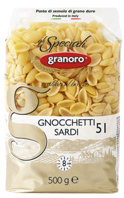 Granoro Gli Speciali Gnocchetti Sardi Pasta  #51, 1.1lb