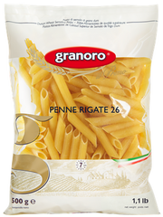 Granoro Pennette Rigate Pasta  #26, 1lb