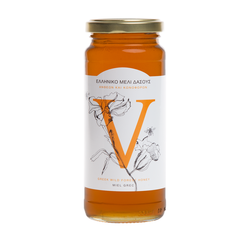 Vasilissa Greek Wild Forest Honey, 16.22 oz | 460g
