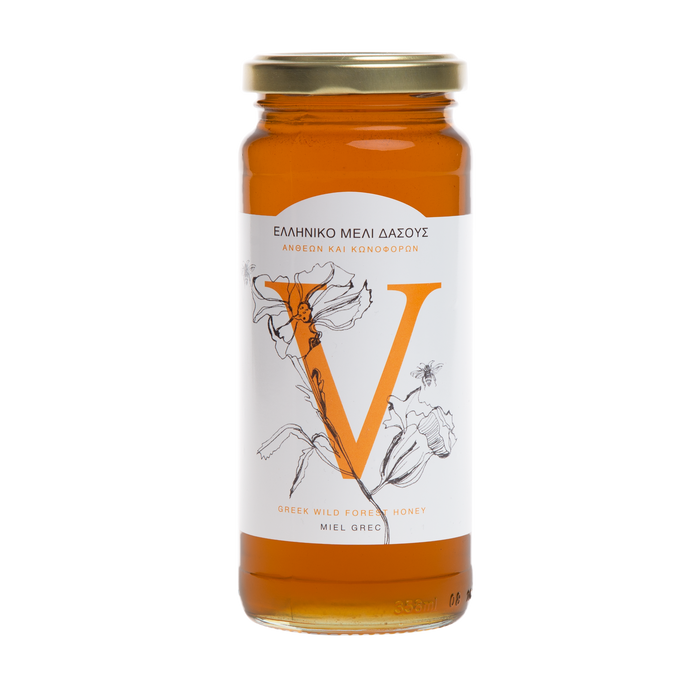 Vasilissa Greek Wild Forest Honey, 16.22 oz | 460g