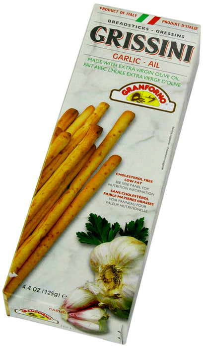 Granforno Grissini Garlic Breadsticks 4.4oz (125g)