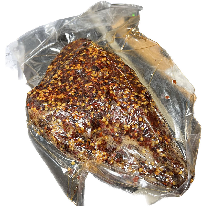 Guanciale Spicy, Cured Jowl With Red Pepper, Approx 1.5 - 1.75 lb