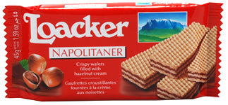 Loacker Hazelnut Wafer, 45g