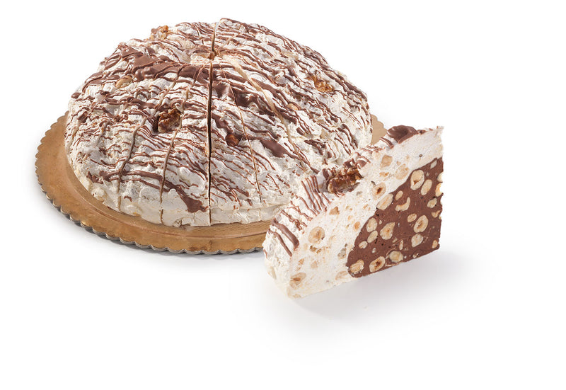 Rivoltini Heart of Gianduja Soft Nougat Cake Slice, 8oz