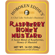 Hoboken Eddie's Raspberry Honey Mustard 14 oz