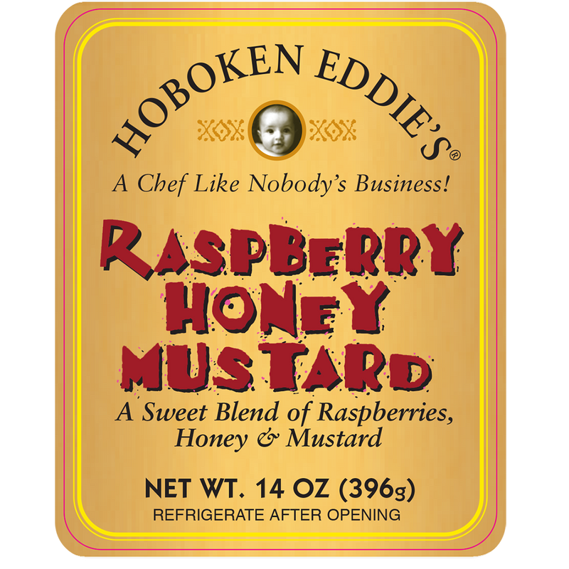 Hoboken Eddie's Raspberry Honey Mustard 14 oz